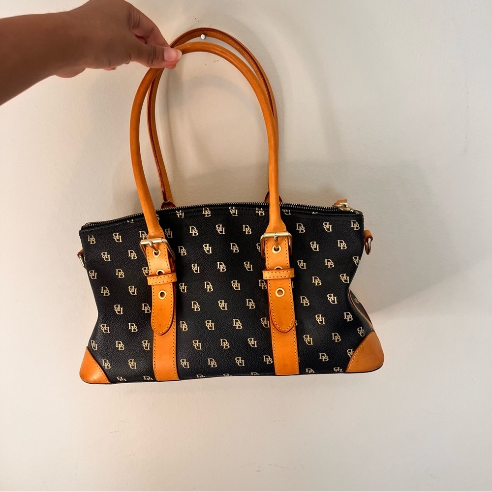Dooney and Bourke black and brown bag with